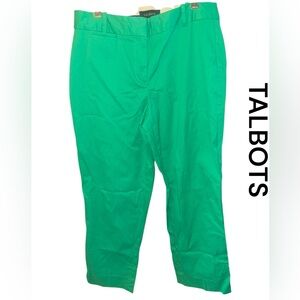Talbots Bright Green Trousers